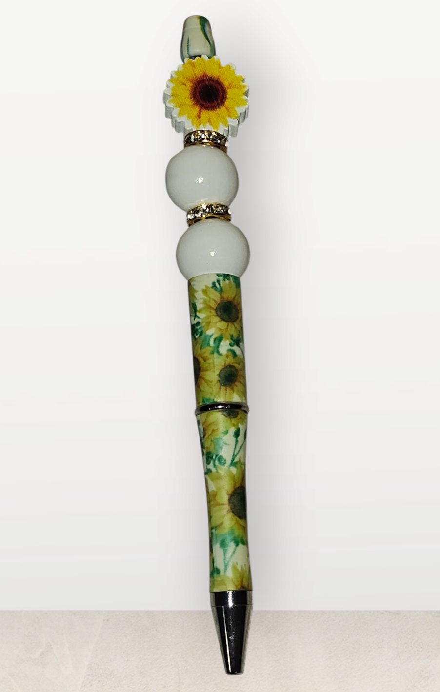 Beaded Fashion Pen-Sunflower