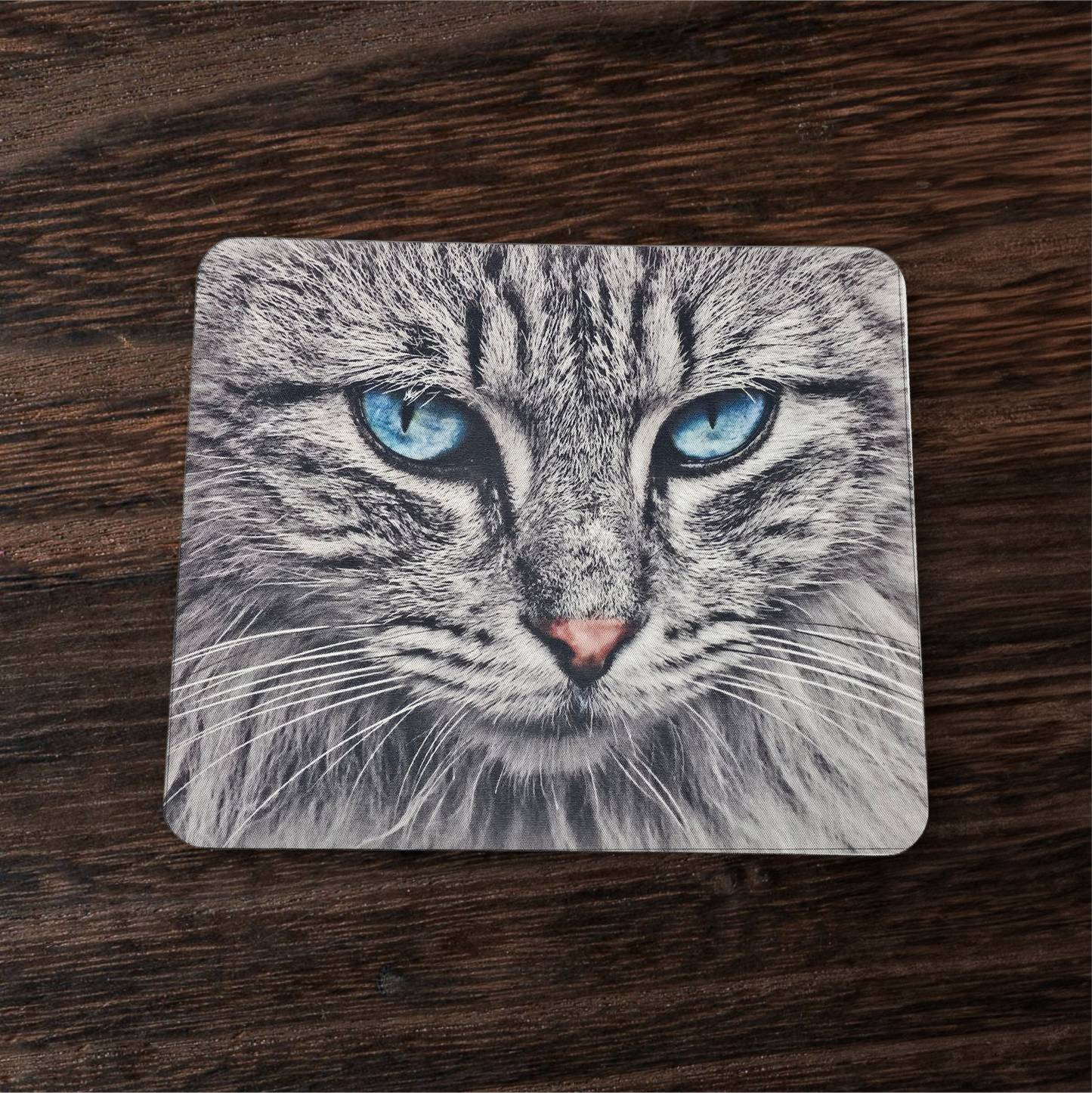 Mouse Pad - Grey Cat