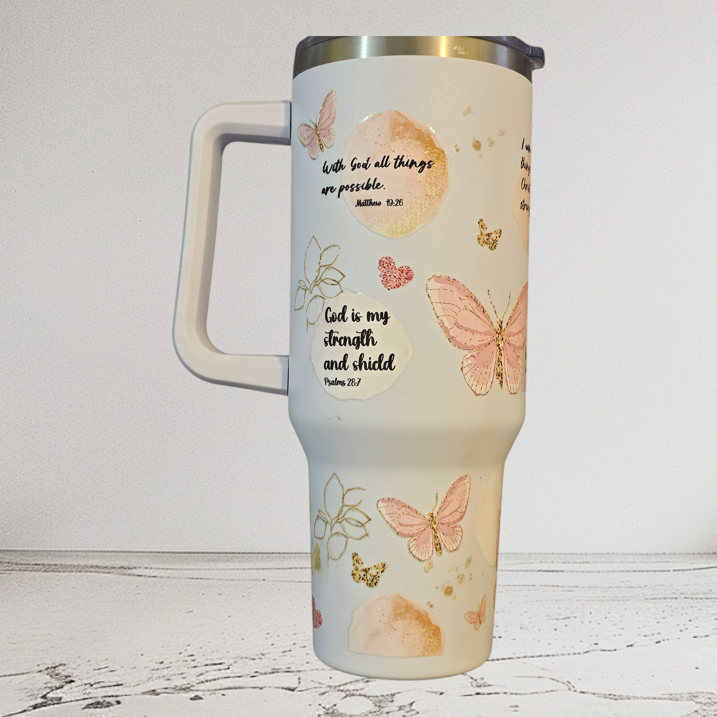40oz Tumbler - Scriptures