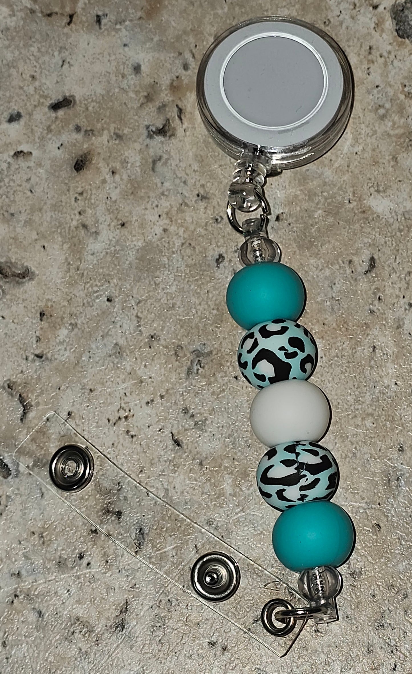 Beaded Badge Reel