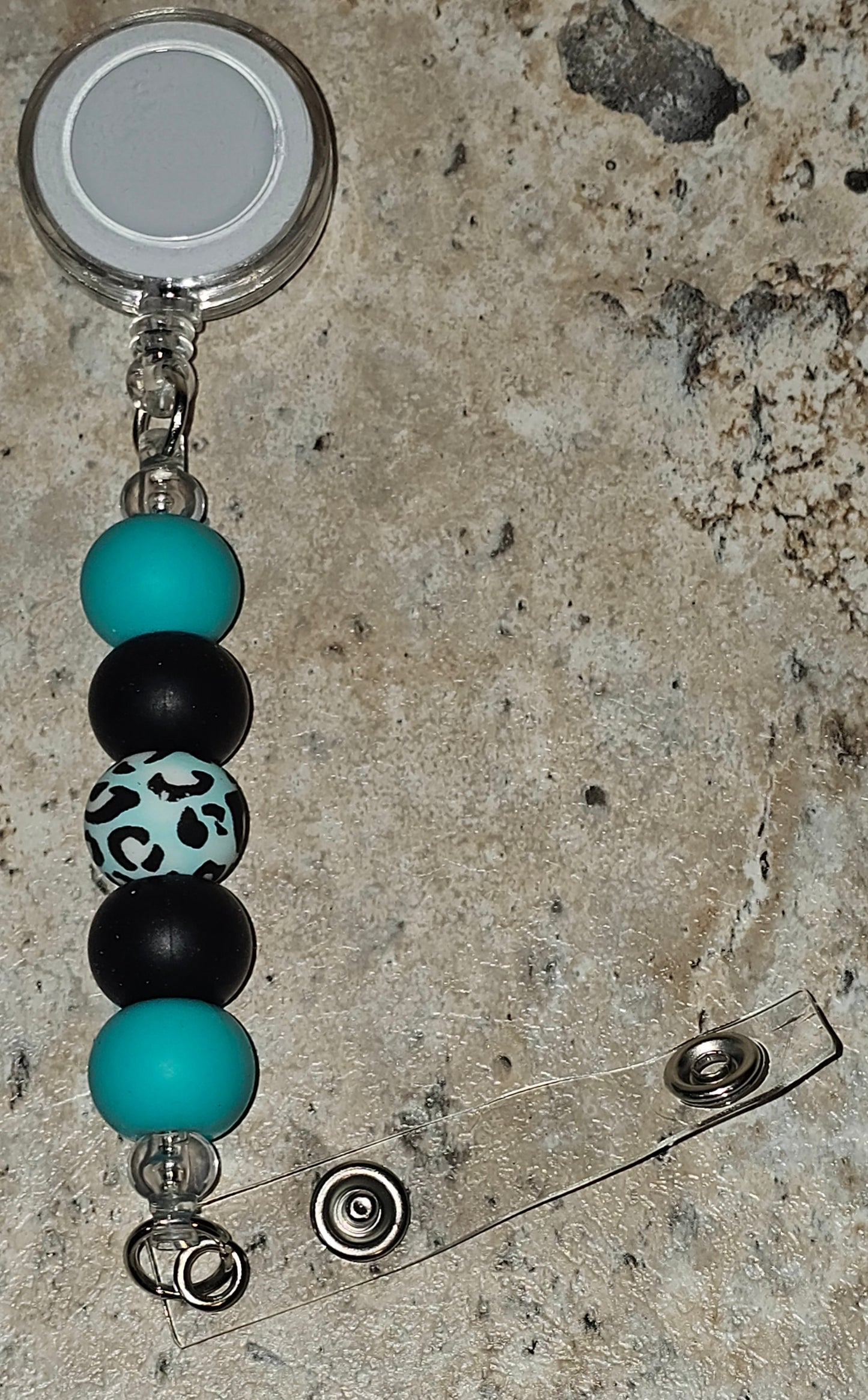 Beaded Badge Reel