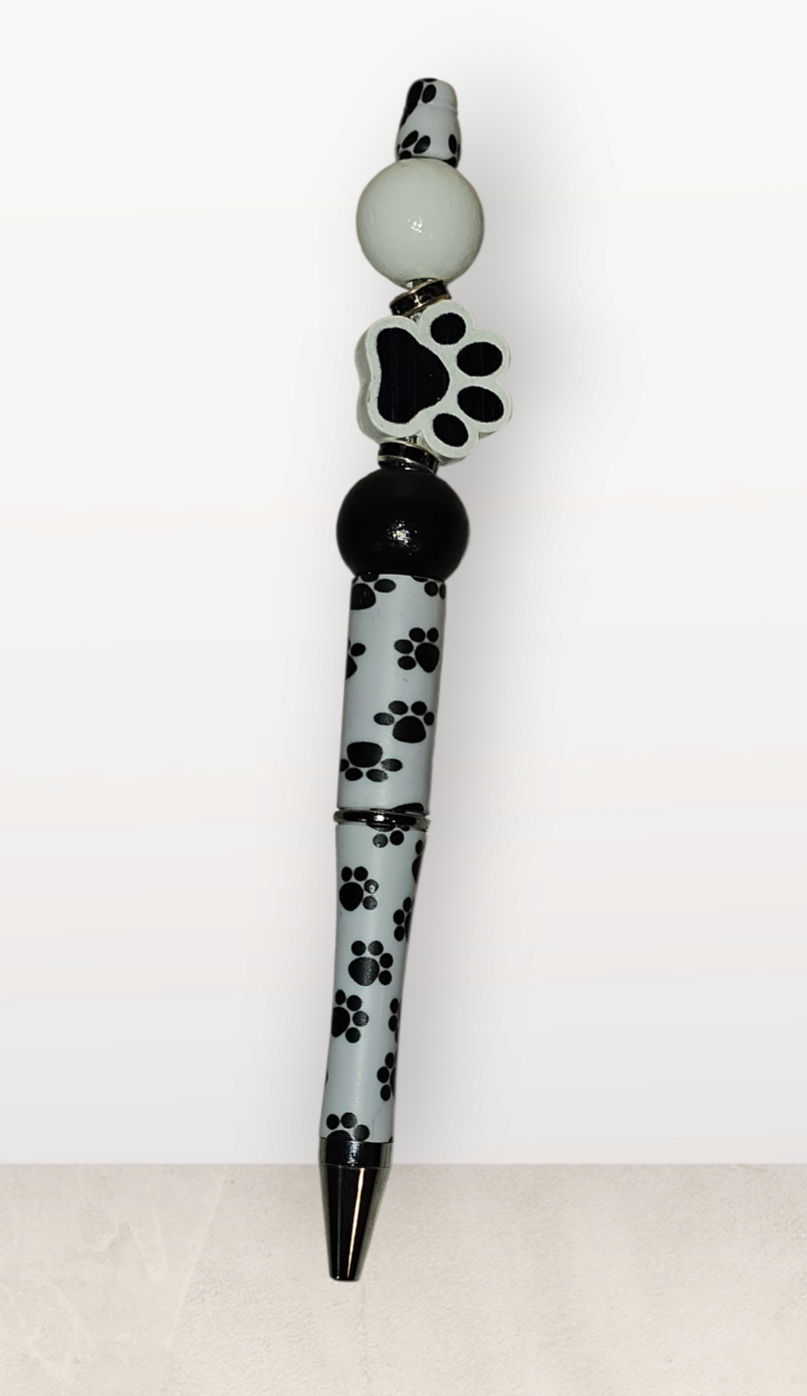 Beaded Fashion Pen-Paw Print Theme 3