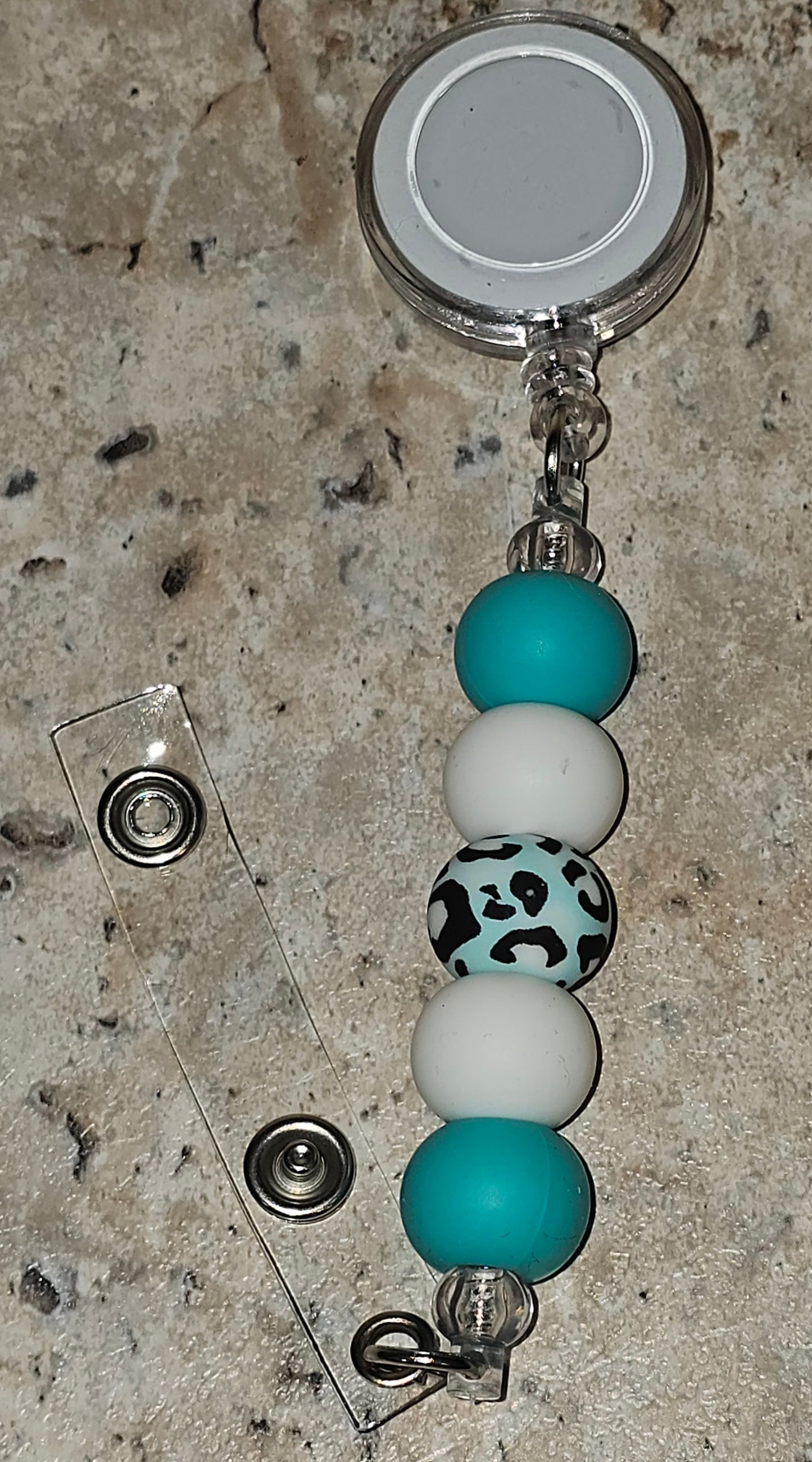 Beaded Badge Reel