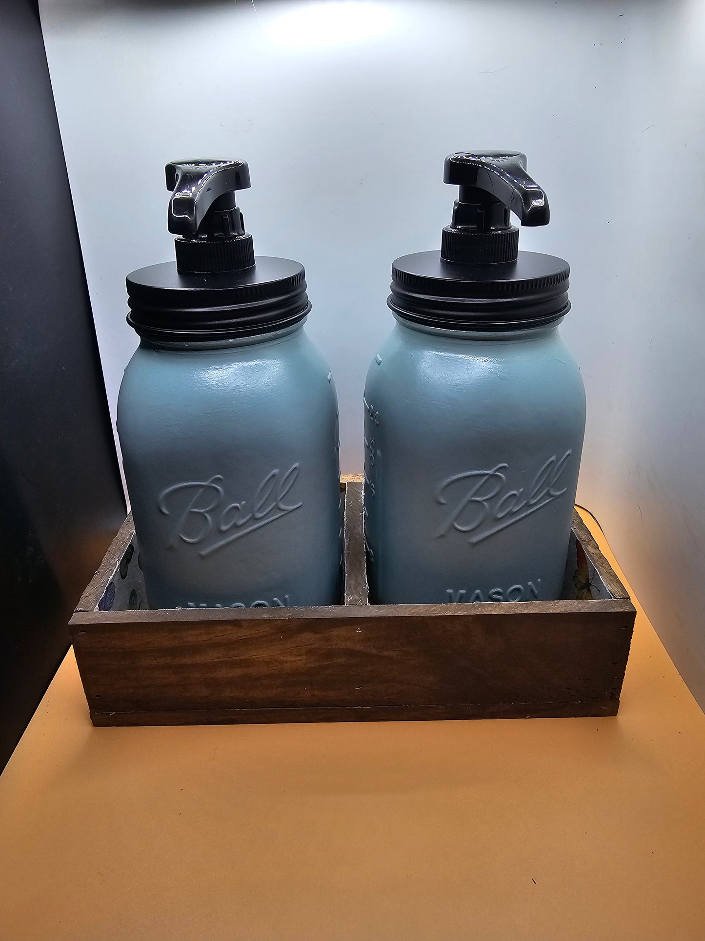 Soap/Lotion Dispenser Set with Crate