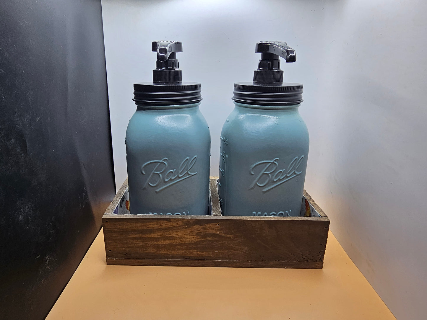 Soap/Lotion Dispenser Set with Crate