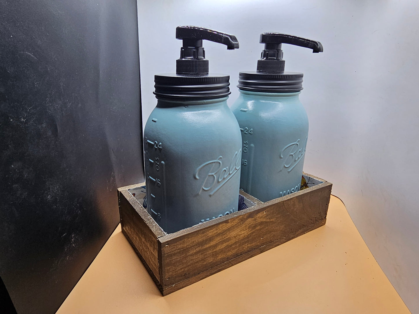 Soap/Lotion Dispenser Set with Crate