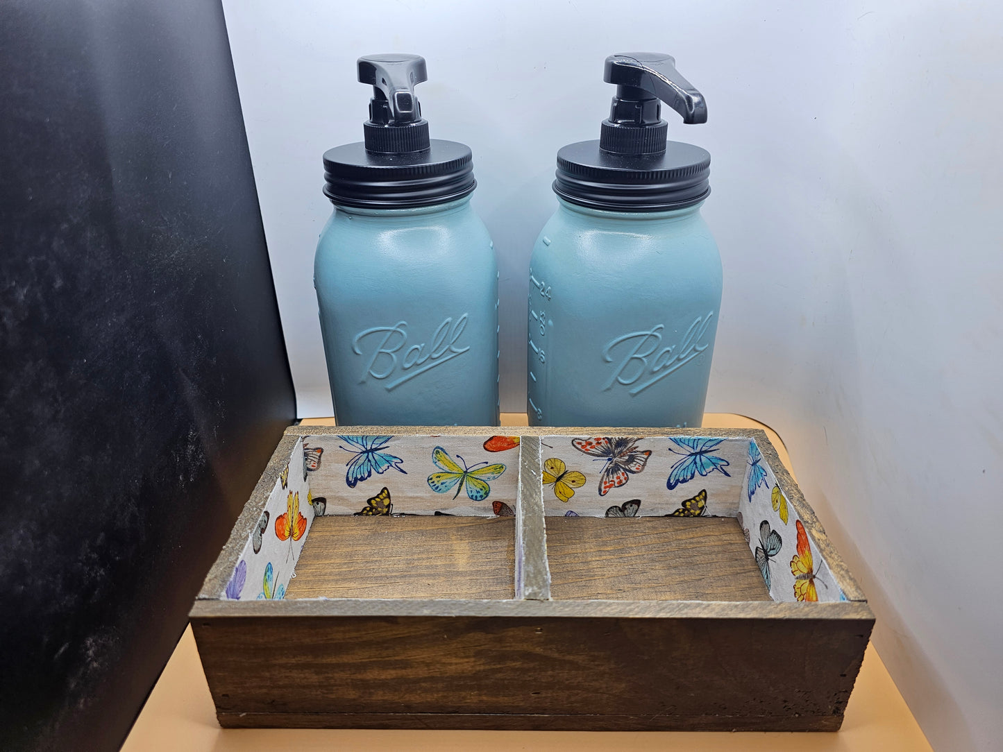 Soap/Lotion Dispenser Set with Crate