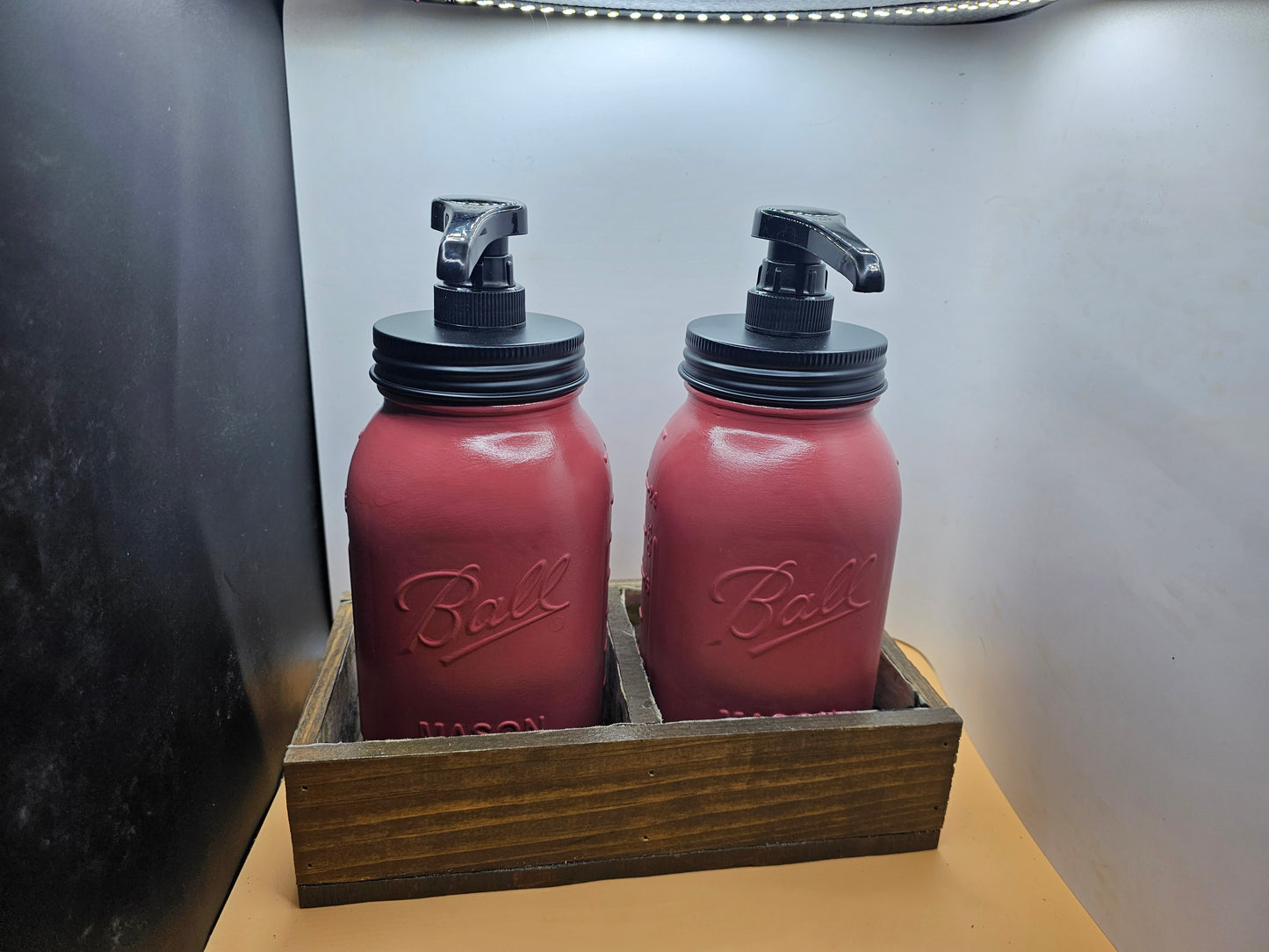 Soap/Lotion Dispenser Set with Crate