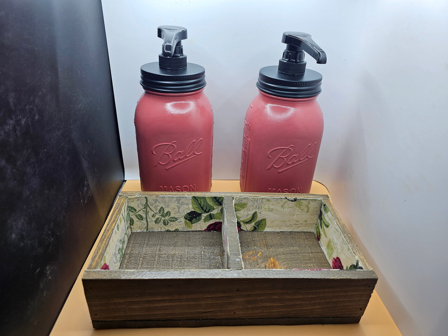 Soap/Lotion Dispenser Set with Crate