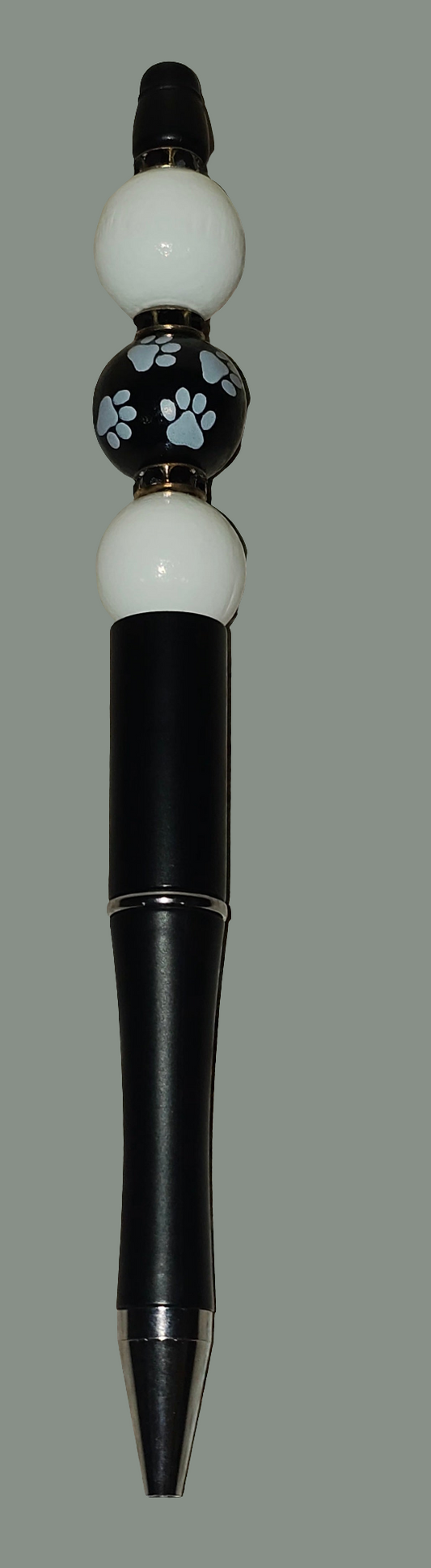 Beaded Fashion Pen - Paw Print