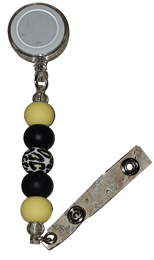 Beaded Badge Reel