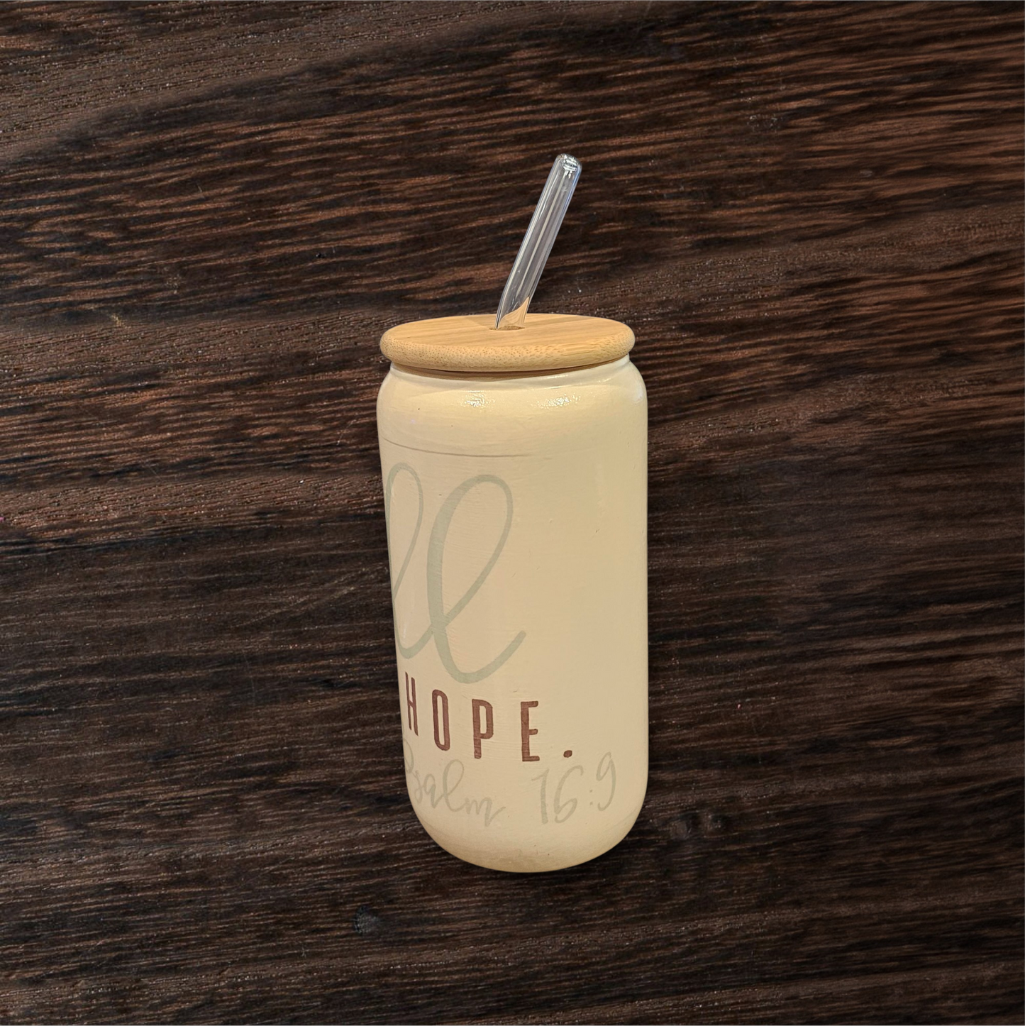 20oz Glass Can