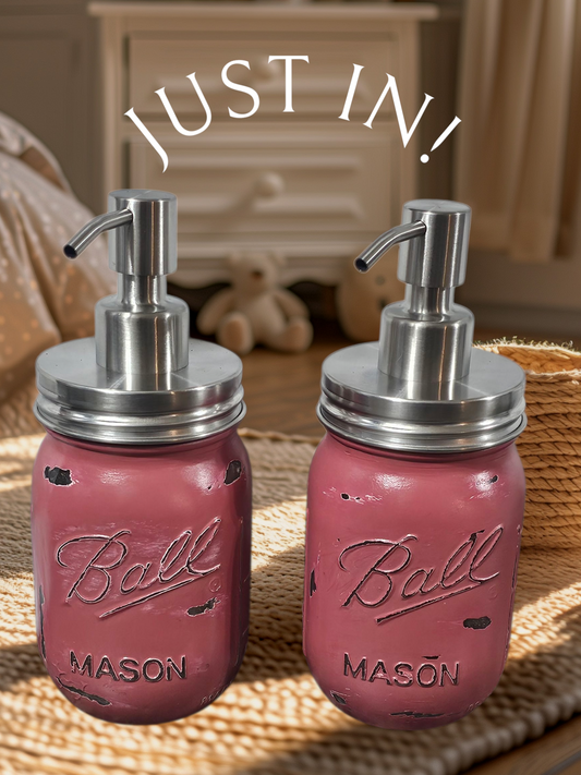 Mason Jar Dispenser Set