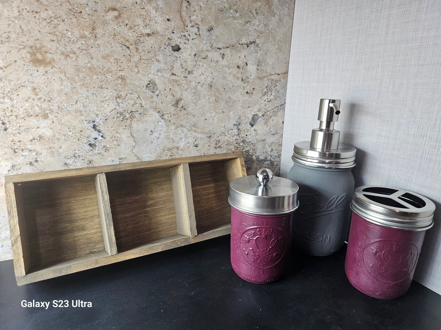 Bathroom Set with Crate