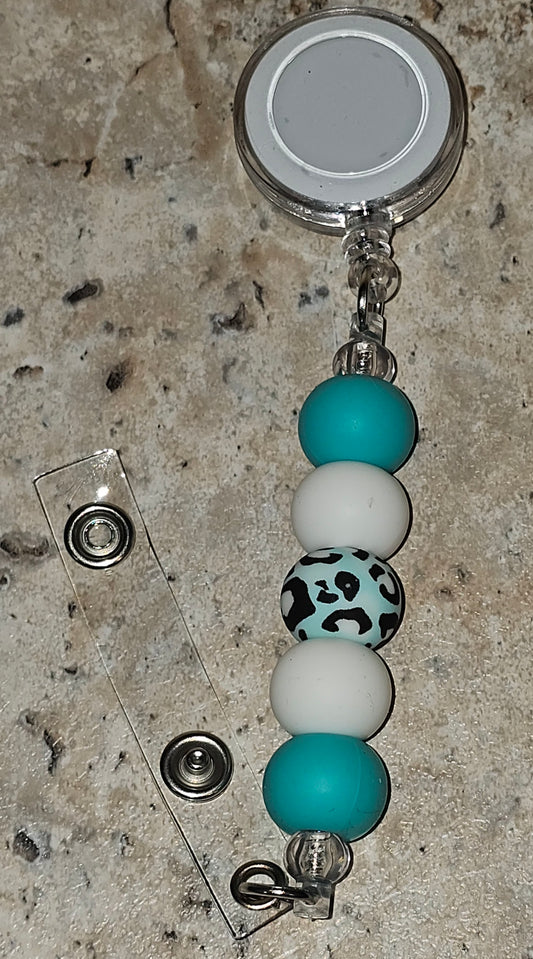 Beaded Badge Reel