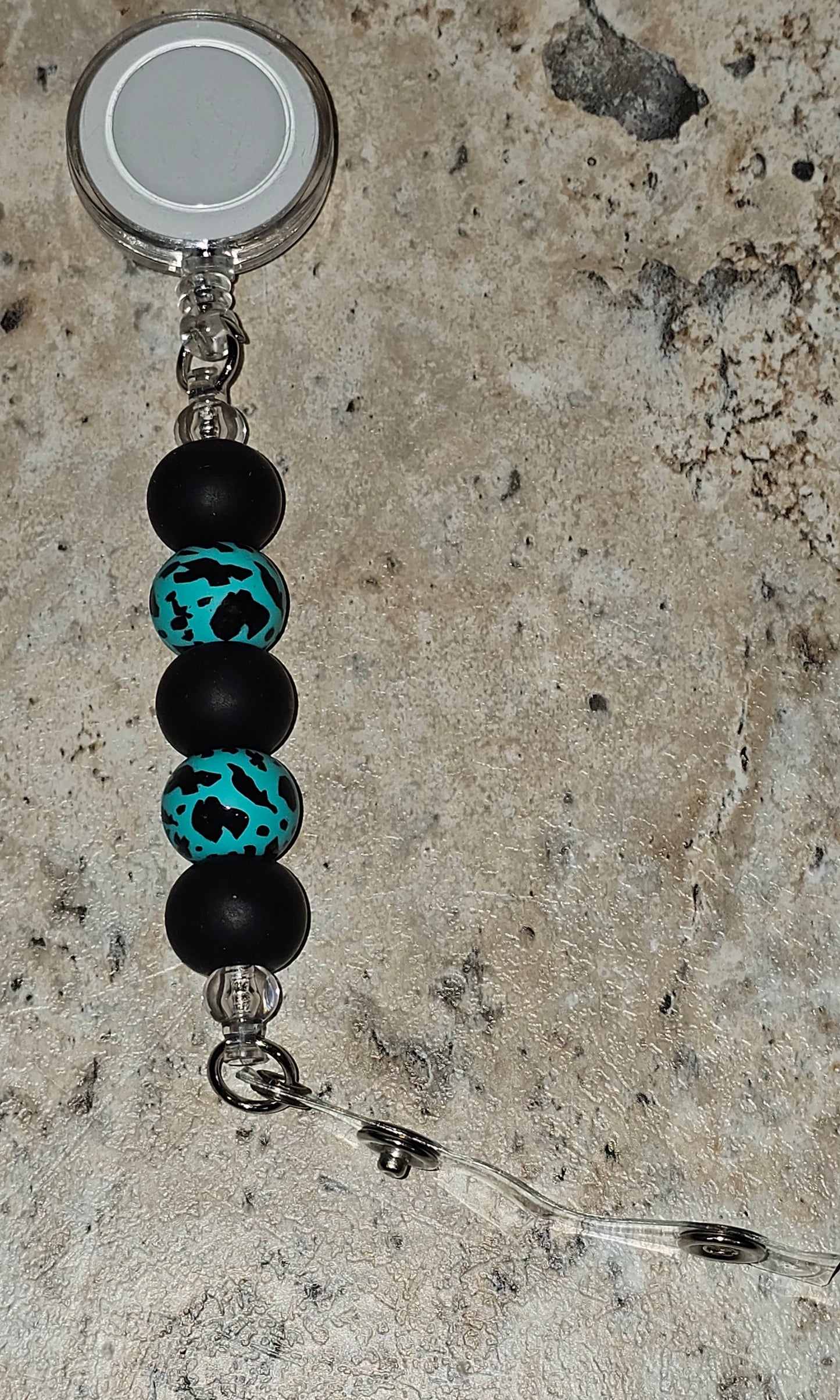 Beaded Badge Reel